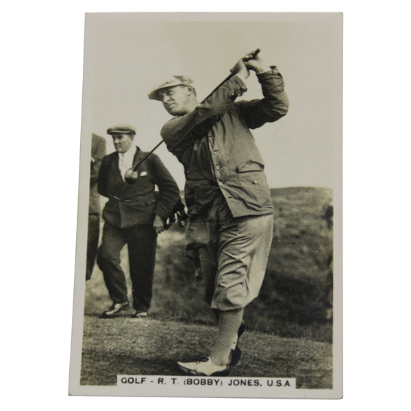 Bobby Jones 1935 Sporting Events And Stars Card 