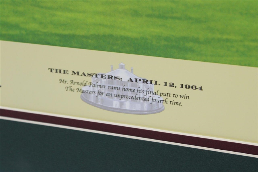 2012 Arnold Palmer 'The Masters: April 12, 1964' Art Print