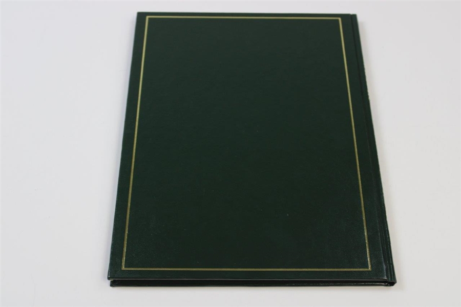 Misprinted 1998 Masters Tournament Green Annual Book - Rare Copy