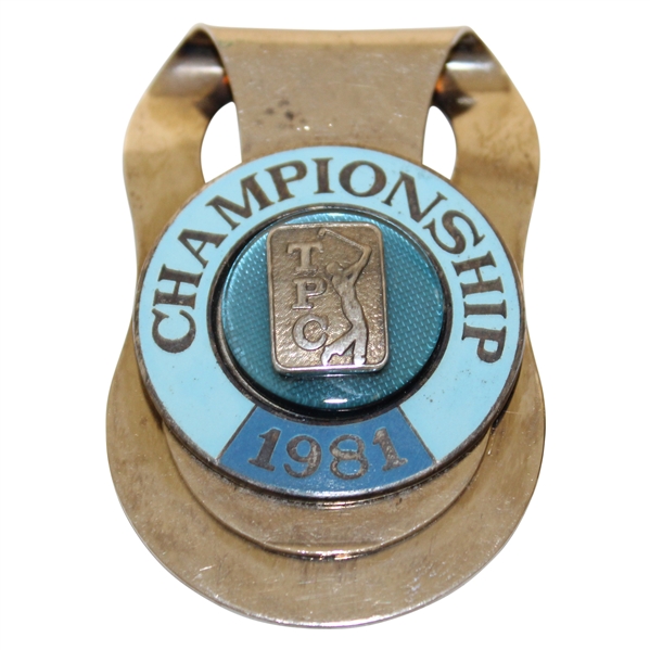 1981 TPC Players Championship Contestant Badge/Clip