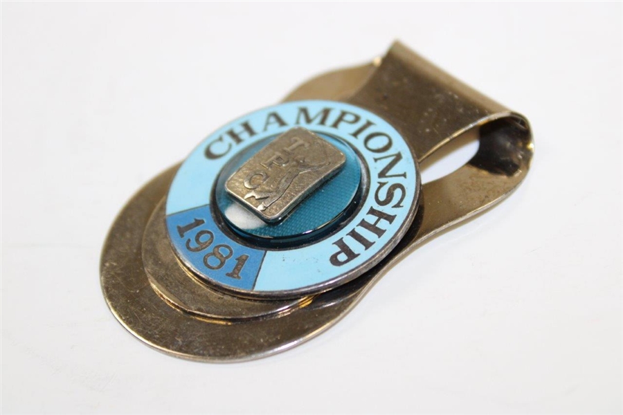 1981 TPC Players Championship Contestant Badge/Clip
