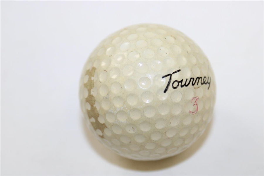 Willie Mays Personal Logo Tourney 3 Used Golf Ball