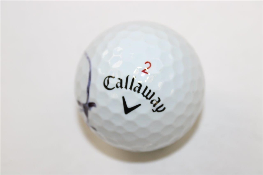 Xander Schauffele Signed Personal Used Callaway Golf Ball JSA ALOA