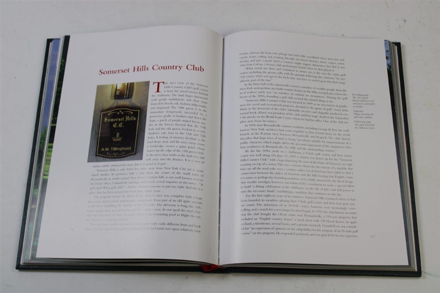Legendary Golf Clubs Of The American East' Book signed Ltd Ed 2003 in Slipcase by Edgeworth