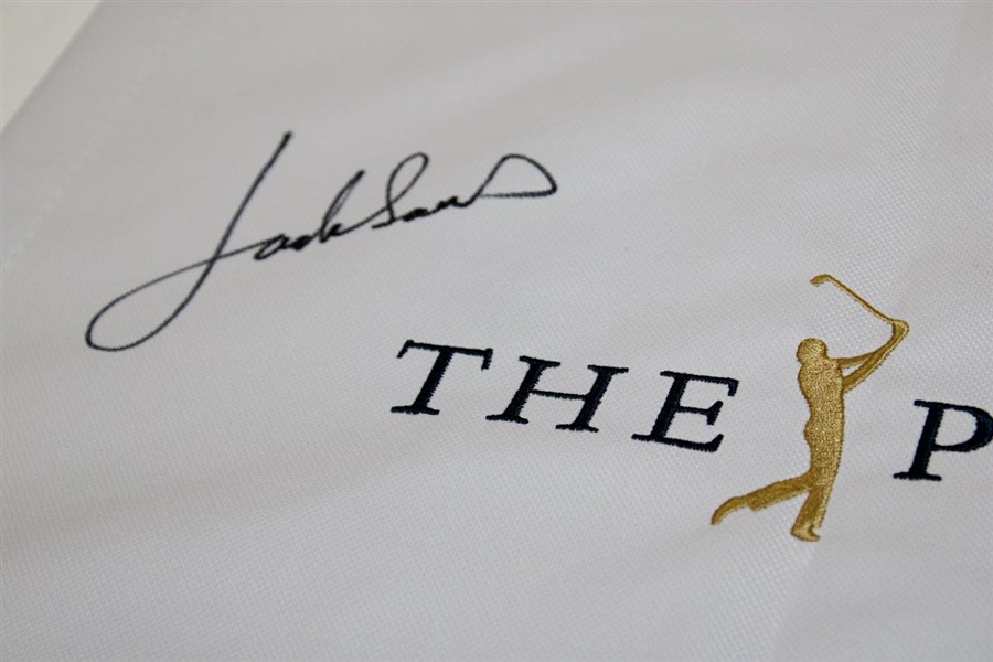 Jordan Spieth Signed 2023 The Players Embroidered Flag JSA #AJ29402
