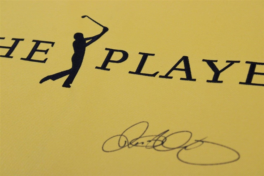 Rory McIlroy Signed The Players Embroidered Flag JSA #AJ29407