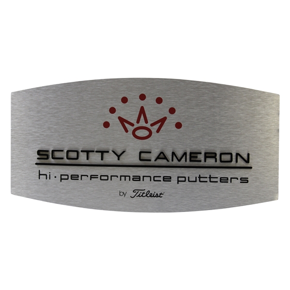 Scotty Cameron 'Hi-Performance Putters' by Titleist Store Display Sign