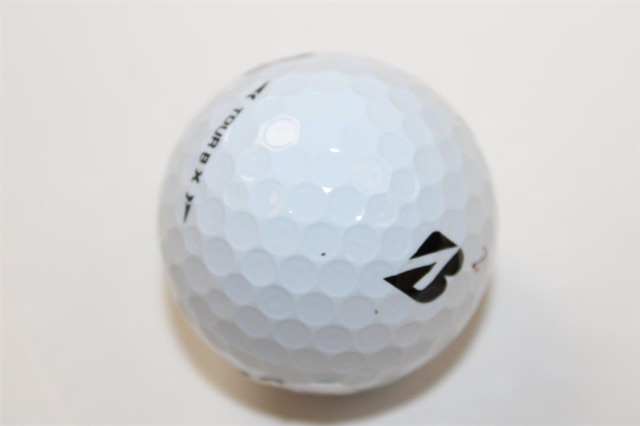 Scottie Scheffler Signed Bridgestone Practice Logo Golf Ball JSA #AJ28246