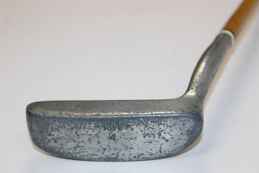 Sam Snead's Personal Swing Rite #4 Putter with Signed Letter from Sam & Jack Snead