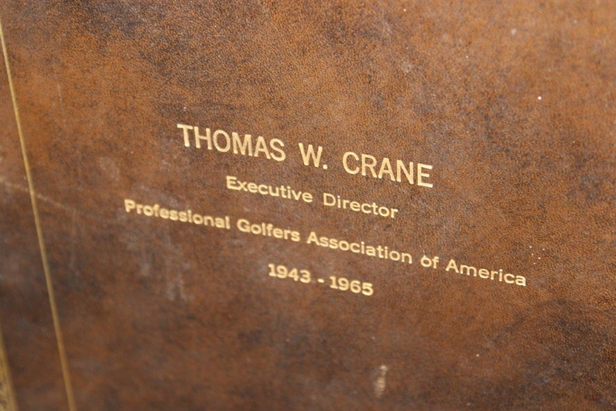 Thomas W. Crane PGA Executive Director 1943-1965 Collection of Appreciation Correspondence