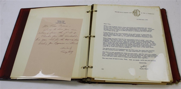 Thomas W. Crane PGA Executive Director 1943-1965 Collection of Appreciation Correspondence