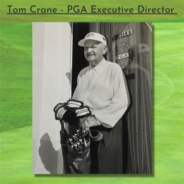 1949 PGA Championship at Hermitage Country Clip Badge/Clip - Thomas W. Crane