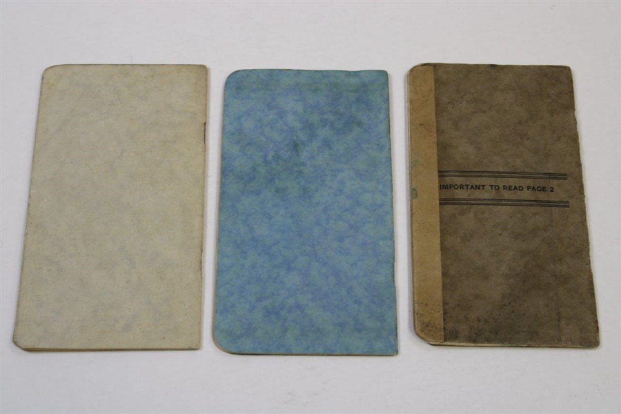 3 MacGregor Wholesale Price List Golf Goods Booklets From 1925, 1927, 1930