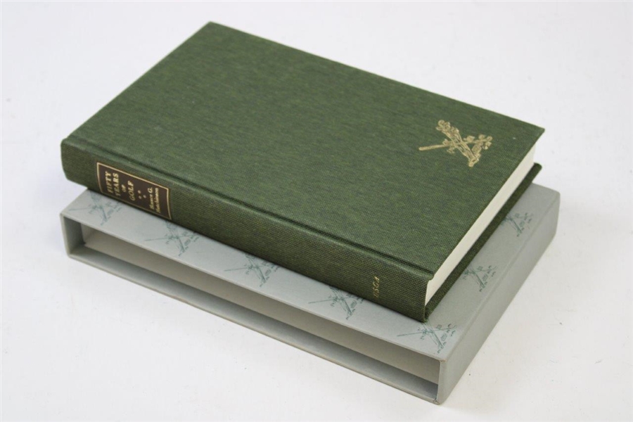 1985 'Fifty Years of Golf' By Horace G Hutchinson USGA Edition in Slipcase