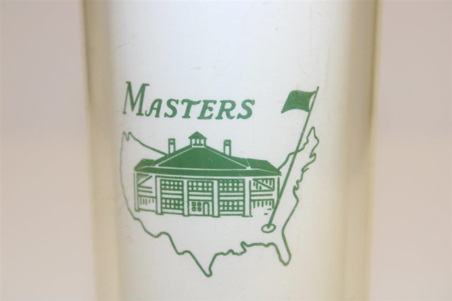 Classic 1962 Masters Tournament 'Past Records' Plastic Tumbler Glass
