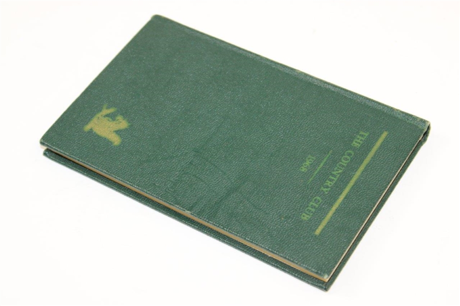 1968 The Country Club Club History Book