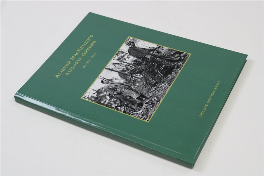 Alister MacKenzie's Augusta Green Deluxe Ltd Ed Edition '1933' Book 43/50