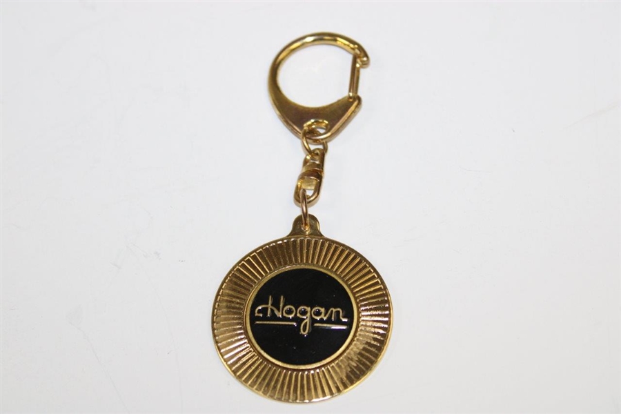 Ben Hogan Co. Gold Tone Keychain