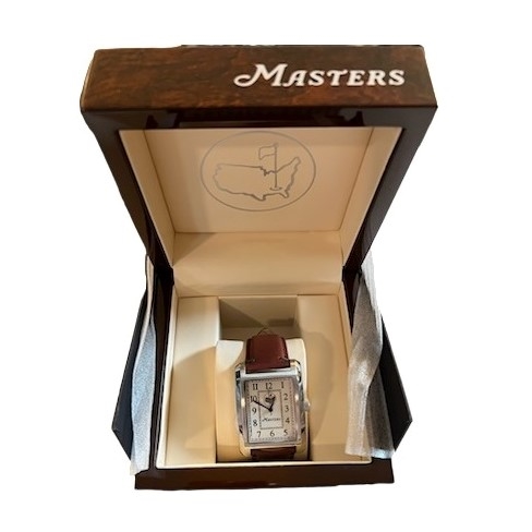 2023 Augusta National Masters Berckmans Place Ltd Ed #306/350 Watch In Wooden Box