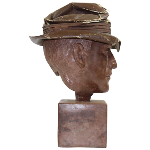 Chi-Chi Rodriguez's Personal Head Sculpture with Hat - Hat Has Damage