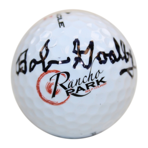 Bob Goalby Signed Rancho Park Golf Course Logo Golf Ball - Site of '61 LA Open Win JSA ALOA