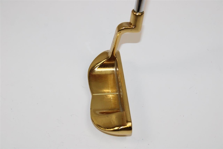 Champion Danny Edwards' Gold Plated PING Putter for 1980 Walt Disney World Team Win