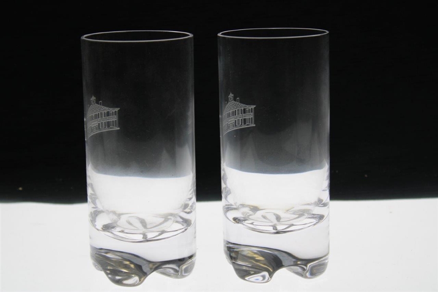 Pair of Augusta National Golf Club Clubhouse Drinking Glasses