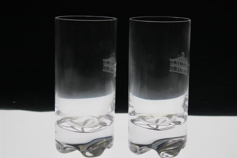 Pair of Augusta National Golf Club Clubhouse Drinking Glasses