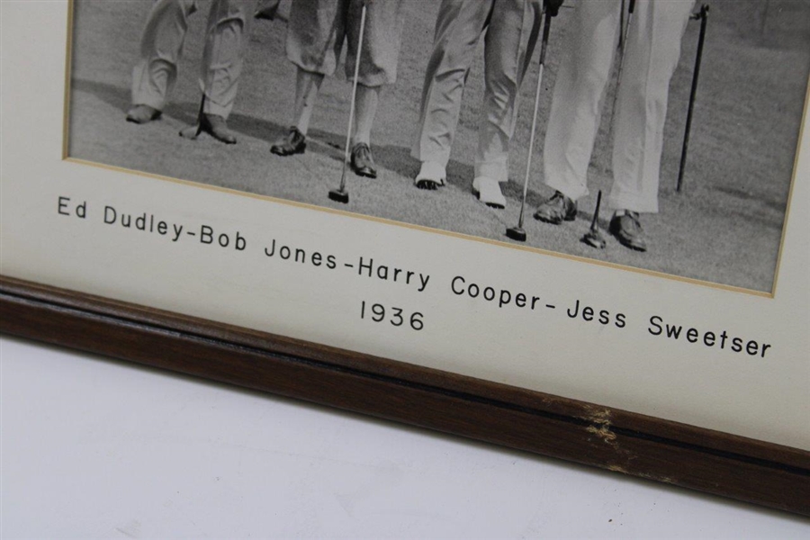 Ed Dudley, Bob Jones, Harry Cooper & Jess Sweetser Display Photo - Framed