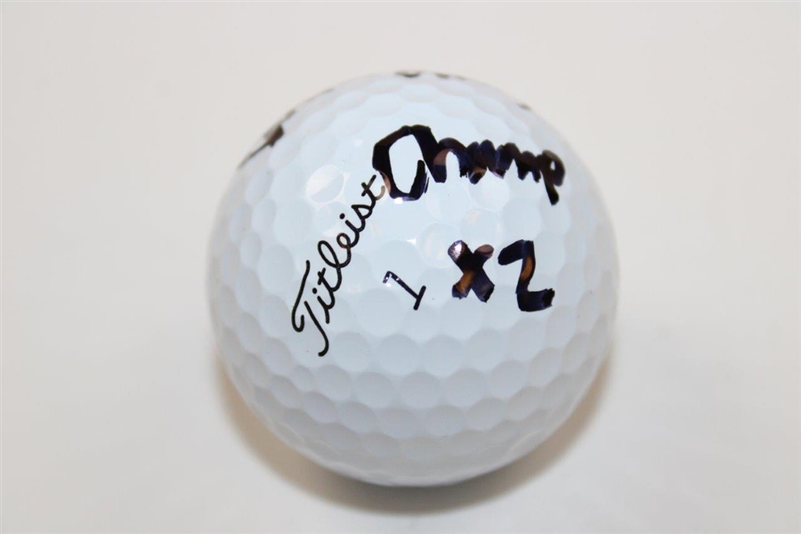 Sam Burns Signed Titleist Golf Ball with 'Champ x2' JSA ALOA