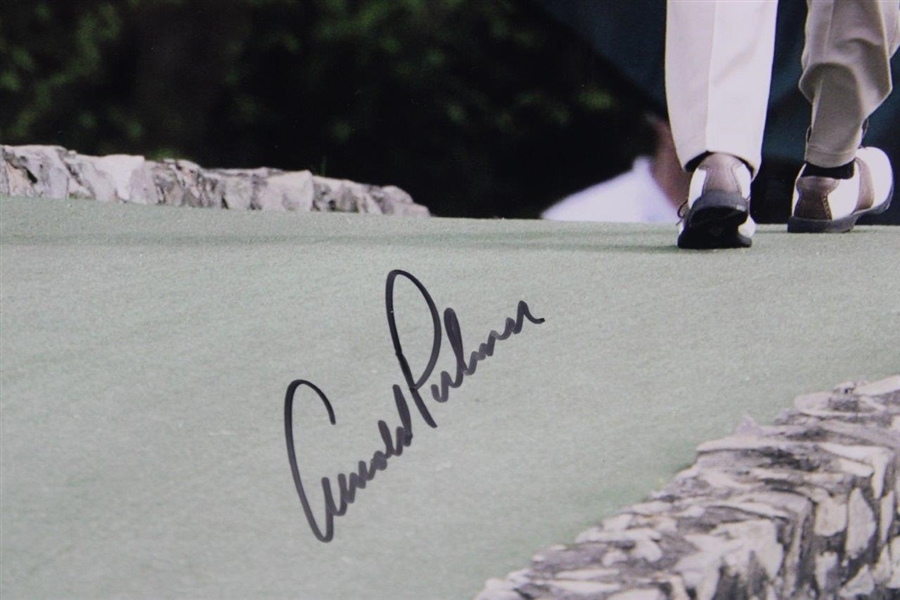 Arnold Palmer Signed 2004 Masters Hogan Bridge Oversize Photo - Final Masters JSA ALOA
