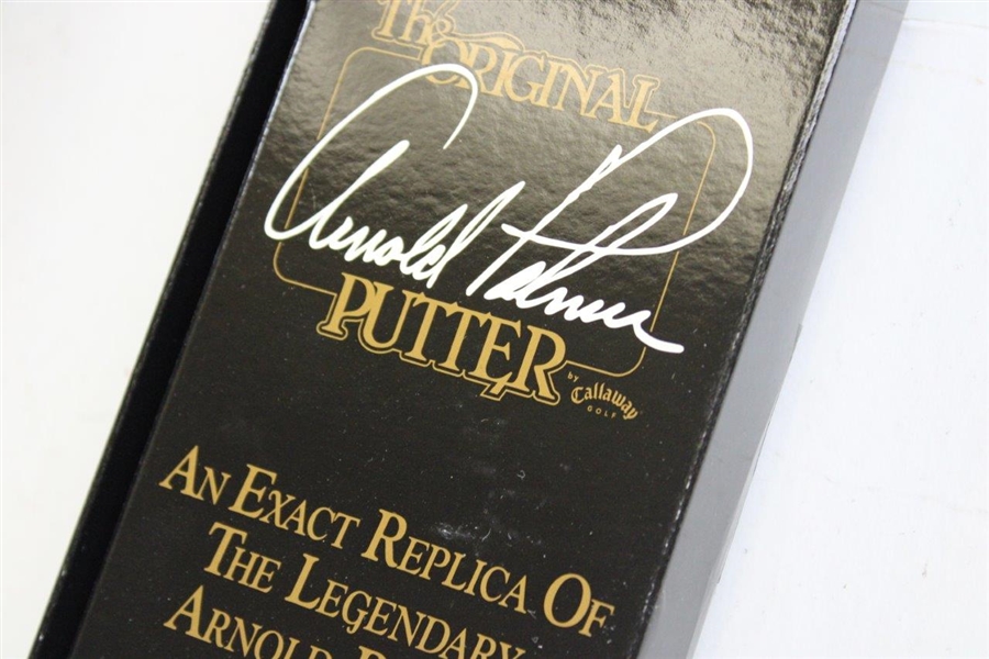 Arnold Palmer Signed Callaway 'The Original' Putter in Original Box w/Headcover JSA ALOA