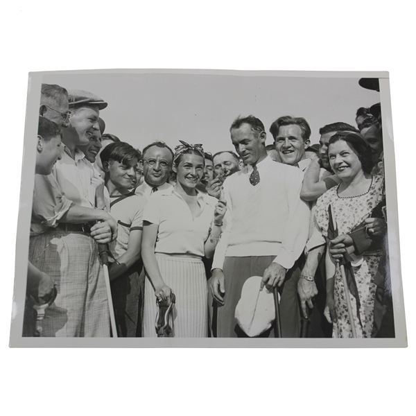 1937 Denny Shute Winning PGA Championship Title Wire Photo