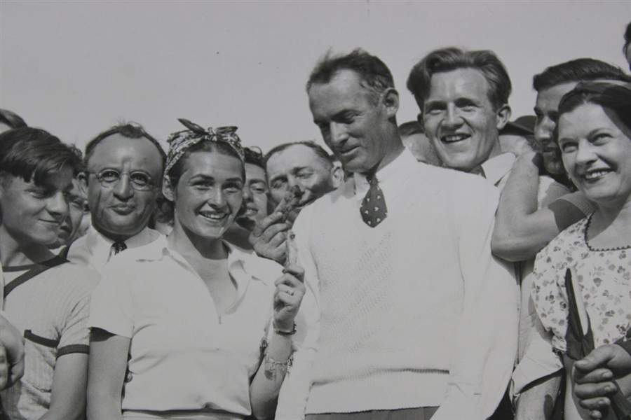 1937 Denny Shute Winning PGA Championship Title Wire Photo