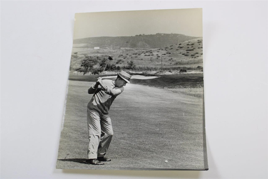 Four (4) Original Golf Themed Images Of Bing Crosby