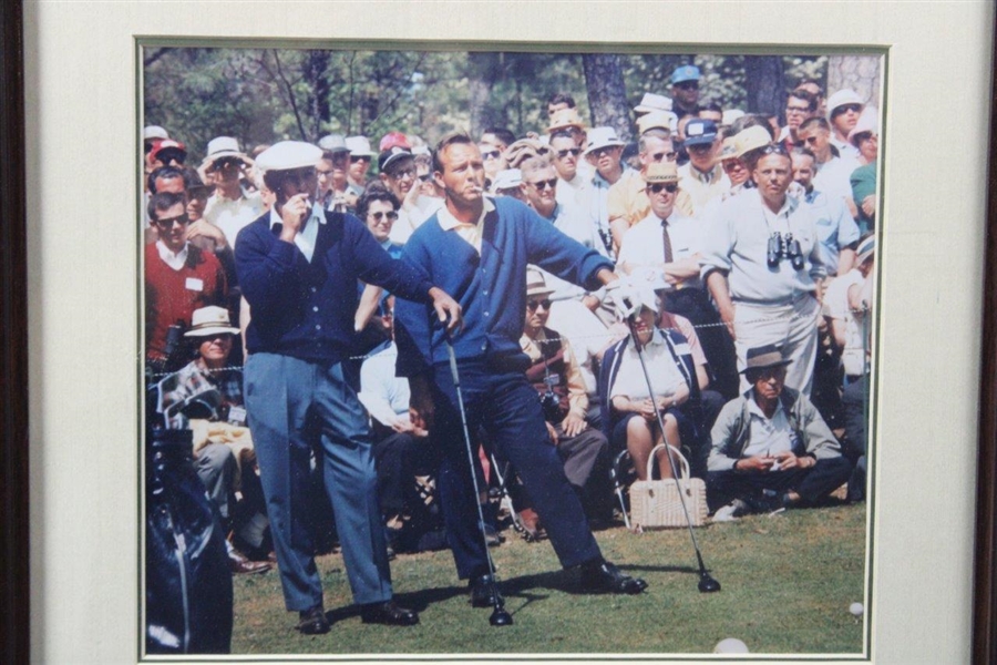 Ben Hogan & Arnold Palmer 'Legendary Masters Champions' Display Photo - Framed