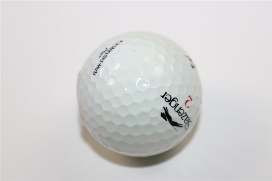 Jack Burke Signed Slazenger Masters Logo Golf Ball JSA ALOA