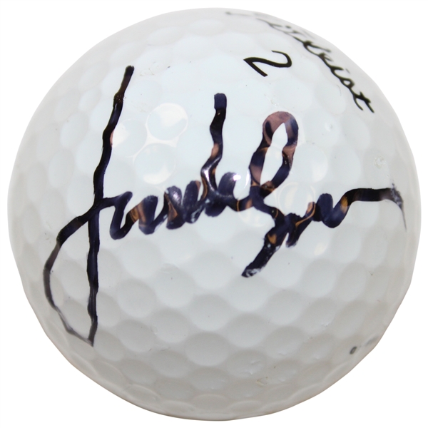 Jordan Spieth Signed Titleist Golf Ball JSA #AJ28257