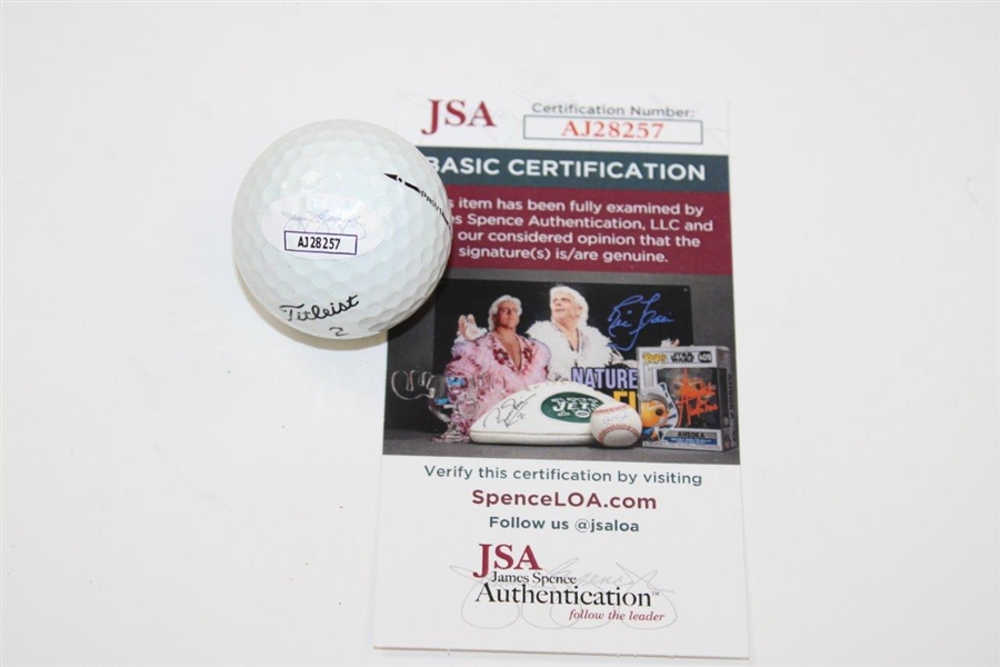 Jordan Spieth Signed Titleist Golf Ball JSA #AJ28257