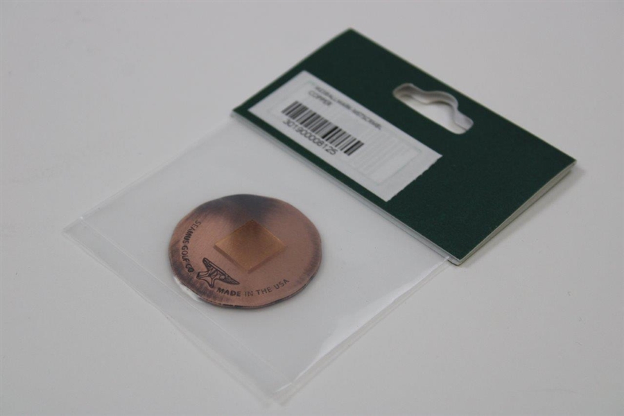 Masters Tournament Seamus Hand Forged Copper Ball Mark in Unopened Package