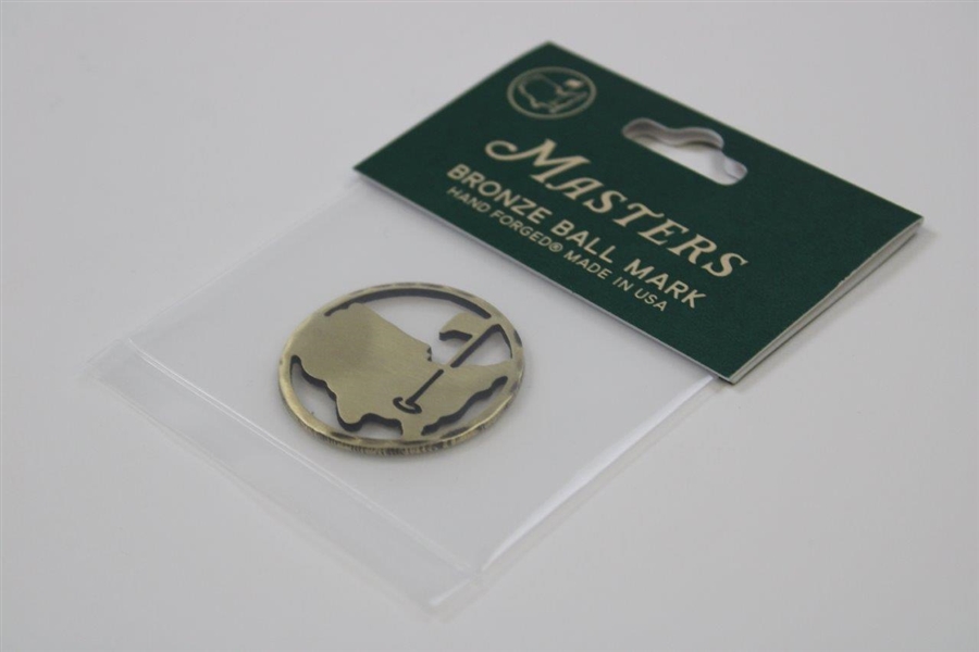 Masters Tournament Seamus Hand Forged Bronze Ball Mark in Unopened Package