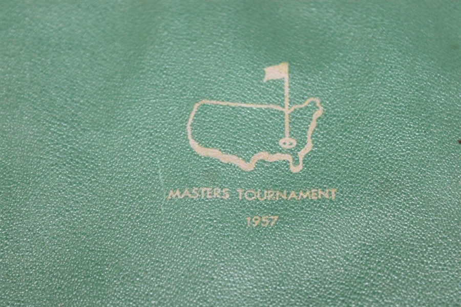 1957 Masters Tournament Press Pouch Belonging to Robert Sommers (Baltimore Sun)