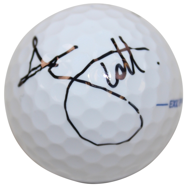 Adam Scott Signed Pinnacle Players Championship Logo Golf Ball JSA ALOA
