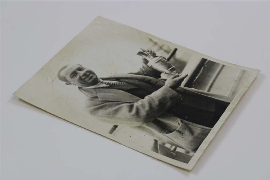 1929 Walter Hagen British Open Press Photo