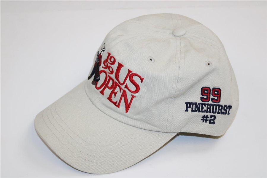 Payne Stewart Signed 1999 US Open At Pinehurst Hat PSA #AC06530