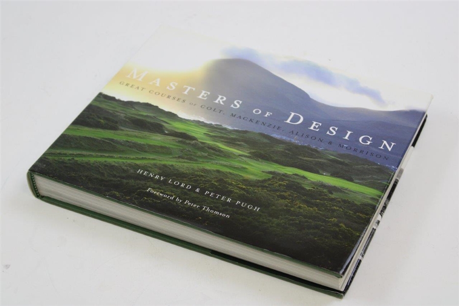 2009 'Masters Of Design' 1st Ed Book by Henry Lord & Peter Pugh