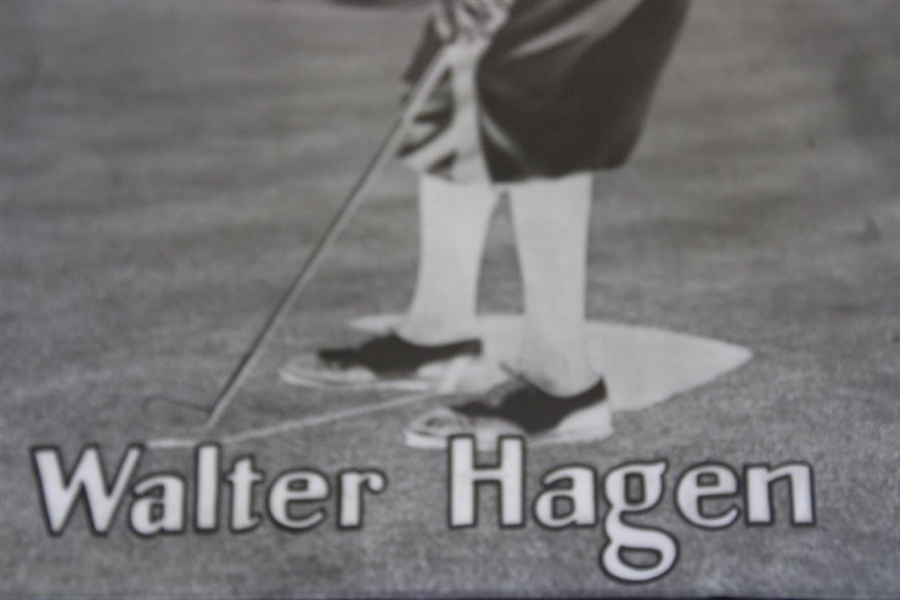 Walter Hagen Photo Negative with Developed Example