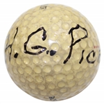 Henry H.G. Picard Signed Wilson K-28 Logo Golf Ball JSA #YY19490