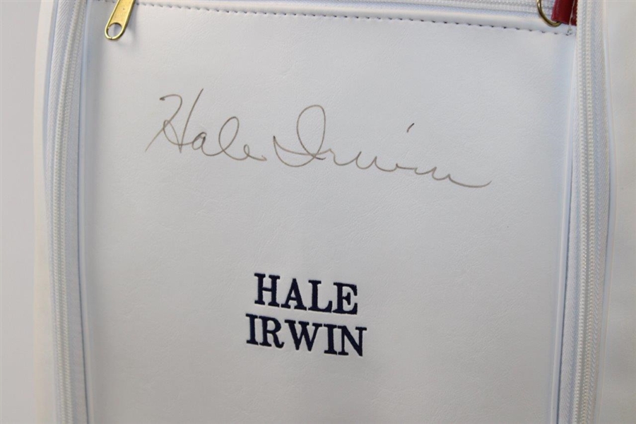 Hale Irwin Signed 'US Open Championships' Winner Commemorative Full Size Golf Bag JSA ALOA