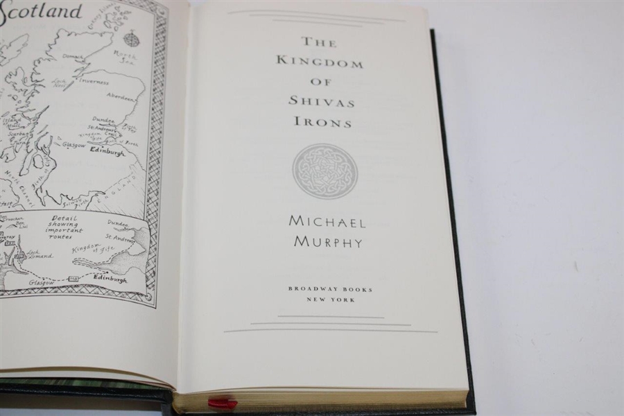 1997 'The Kingdom Of Shivas Irons' 1st Edition Book by Michael Murphy